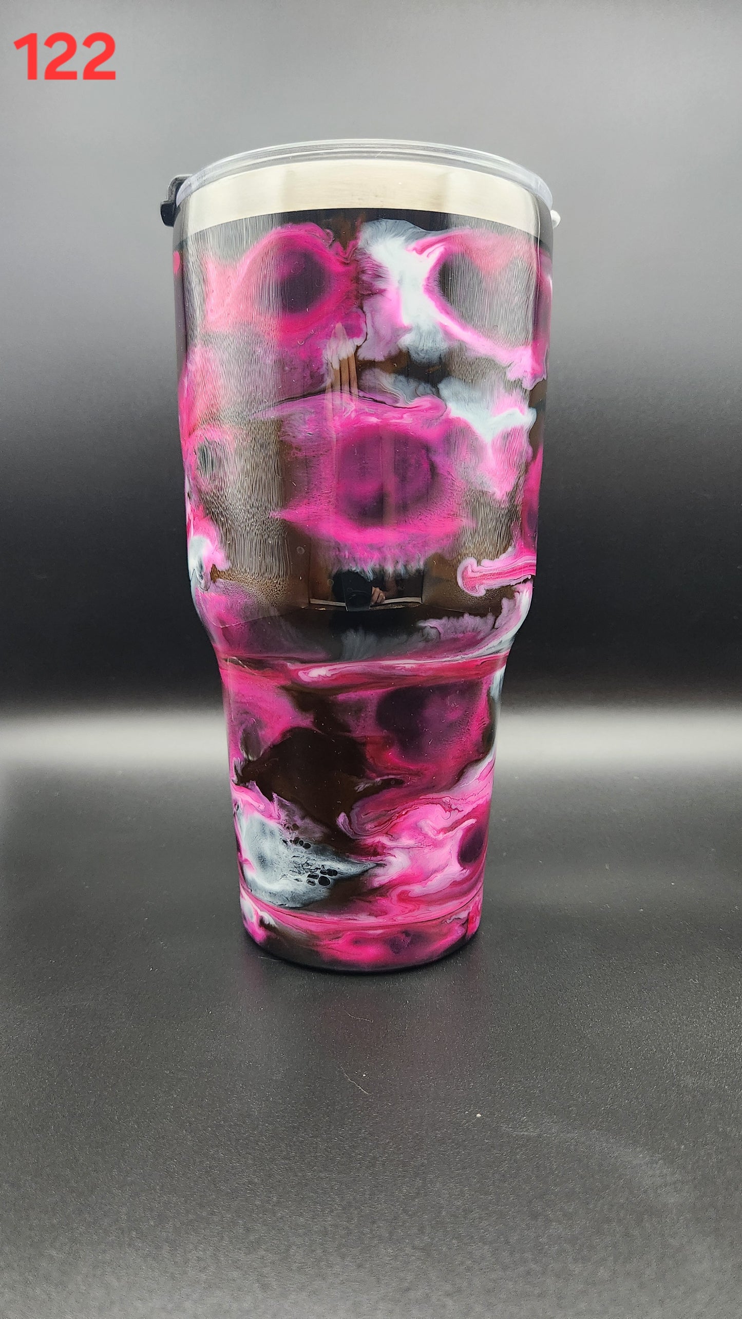 #122 30 oz Tumbler with Lid and Straw