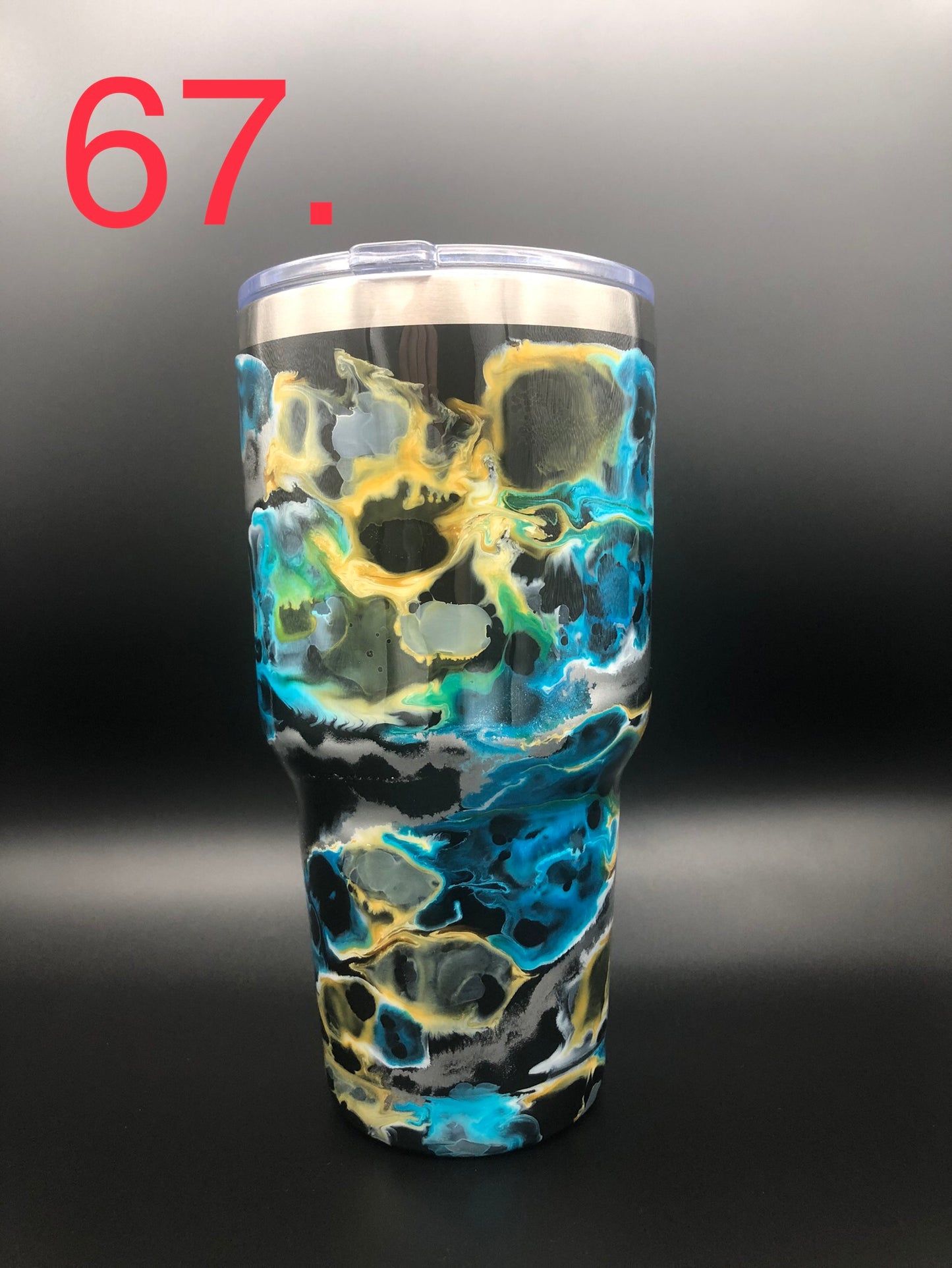 #67 30 oz Tumbler with Lid and Straw